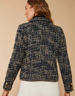 Cameron Tweed Jacket Black Multi 9 Cameron Tweed Jacket Black Multi -Spartina Store 393692d