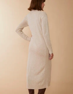 Georgia Sweater Dress Oatmeal -Spartina Store 394118c