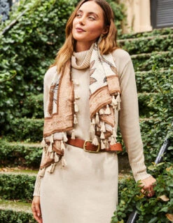 Georgia Sweater Dress Oatmeal -Spartina Store 394118o