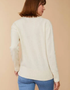 Goldie Zip Cardigan Almond Heather -Spartina Store 394187c