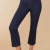 Maren Denim Kick Flare Pant Rinse Wash