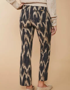Maren Kick Flare Pant Botanic Garden Ikat Dot -Spartina Store 395023d