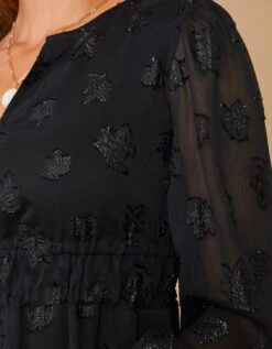 Elisha Midi Dress Black -Spartina Store 396532aa