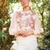Emelia Sequin Sweater Pearl Blush