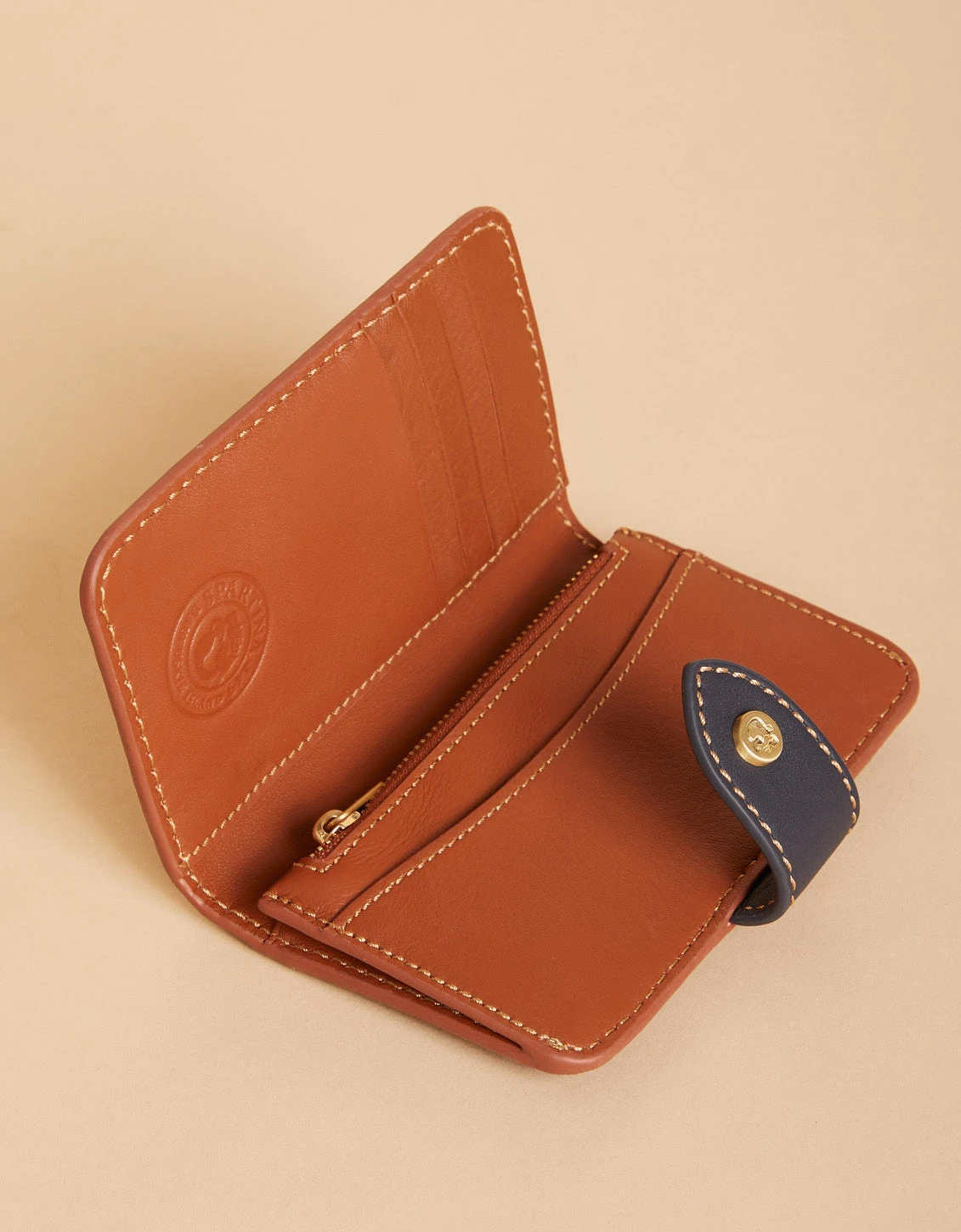 Siren Card Wallet Chestnut 2 Siren Card Wallet Chestnut - Image 2