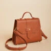 Siren Sara Satchel Crossbody Chestnut
