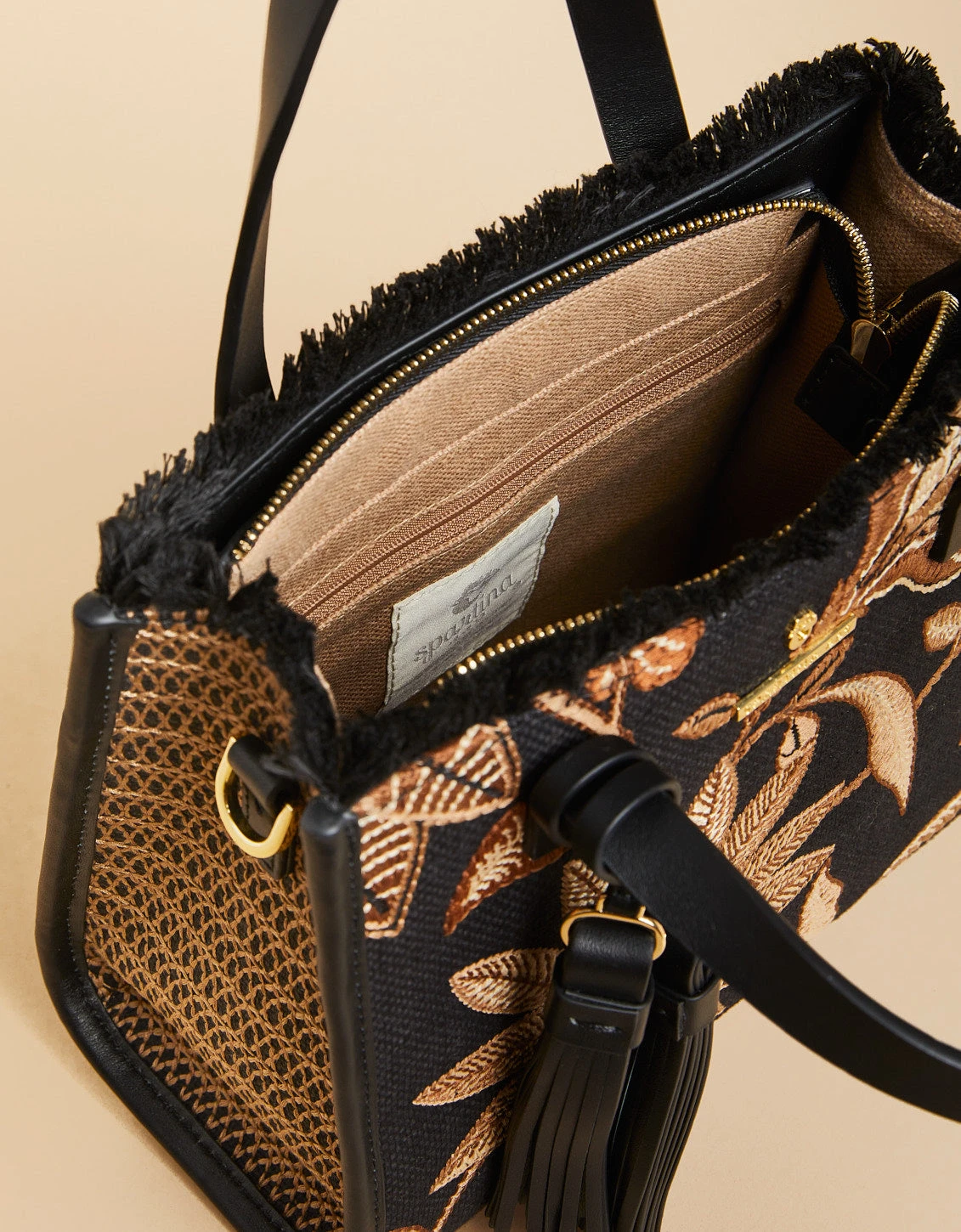 Dune Satchel Botanic Garden Floral 4 Dune Satchel Botanic Garden Floral - Image 4