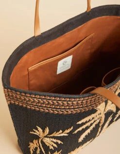 Beach Tote Raffia Palms 5 Beach Tote Raffia Palms -Spartina Store 398611c