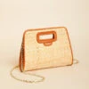 Clutch Crossbody Rattan