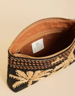Maci Wristlet Raffia Palms 5 Maci Wristlet Raffia Palms -Spartina Store 398642c
