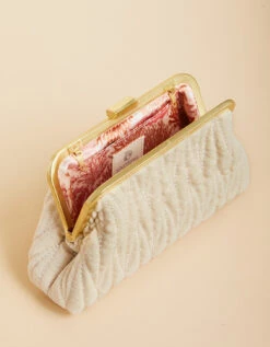 Ruched Clutch Bascom -Spartina Store 398680c