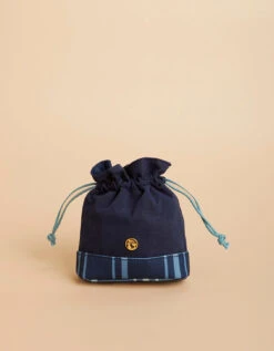 Keepsake Drawstring Clara Bluestone Plaid