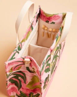 Golf Crossbody Tote Palm Paradise 6 Golf Crossbody Tote Palm Paradise -Spartina Store 398987i