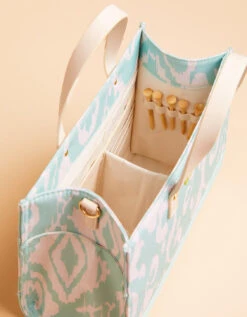 Golf Crossbody Tote Brook Ikat 6 Golf Crossbody Tote Brook Ikat -Spartina Store 399106i