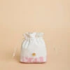 Keepsake Drawstring Pink Ikat