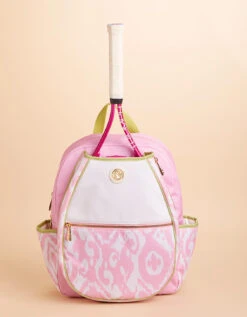 Tennis Backpack Pink Ikat