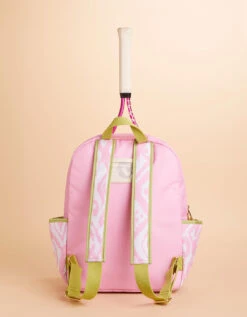 Tennis Backpack Pink Ikat -Spartina Store 399205b