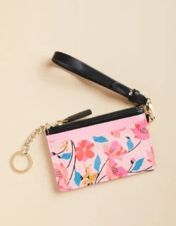 Slim Card Coinpurse Floral Stem
