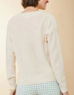 Keely Seawool Henley Buttercream -Spartina Store 400376d