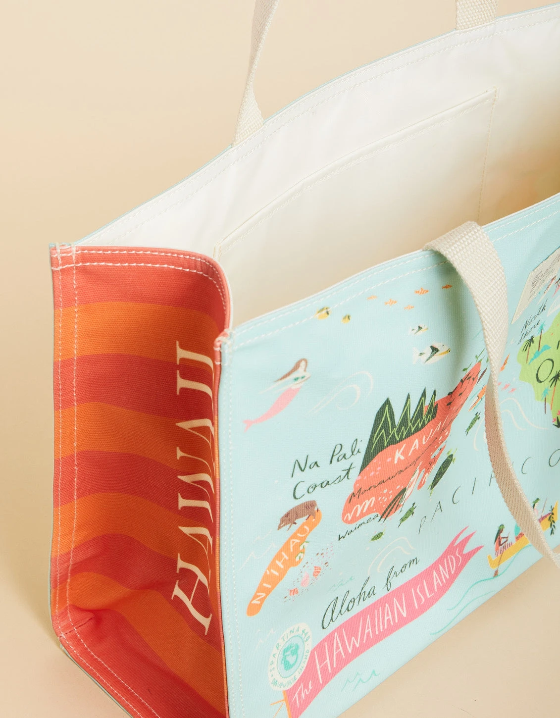 Market Tote Hawaiian Islands 2 Market Tote Hawaiian Islands - Image 2