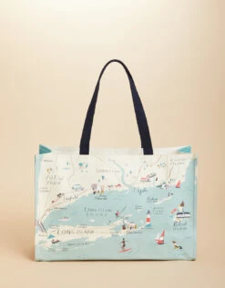 Market Tote Northeastern Harbors -Spartina Store 401748b