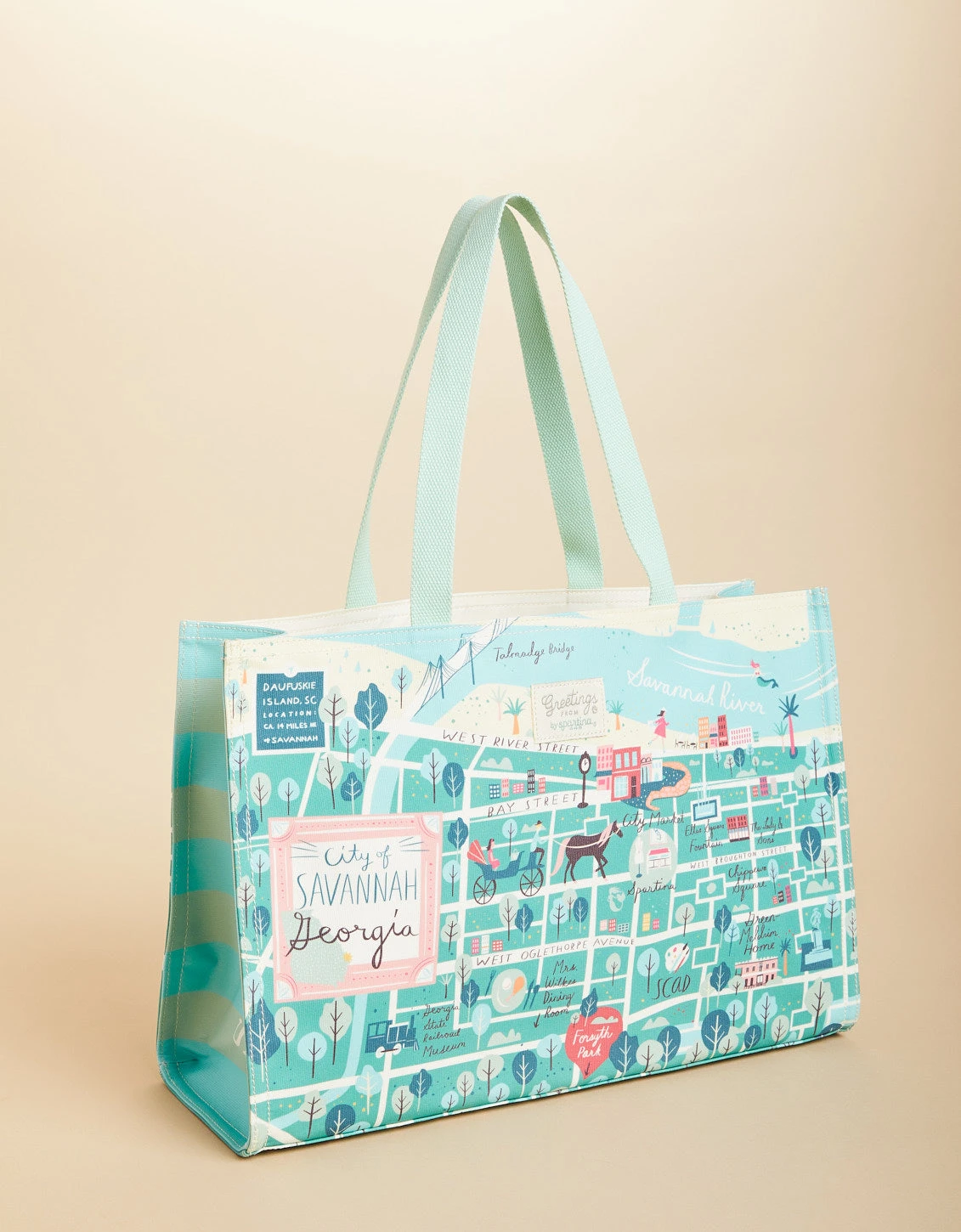 Market Tote Historic Savannah 1 Market Tote Historic Savannah