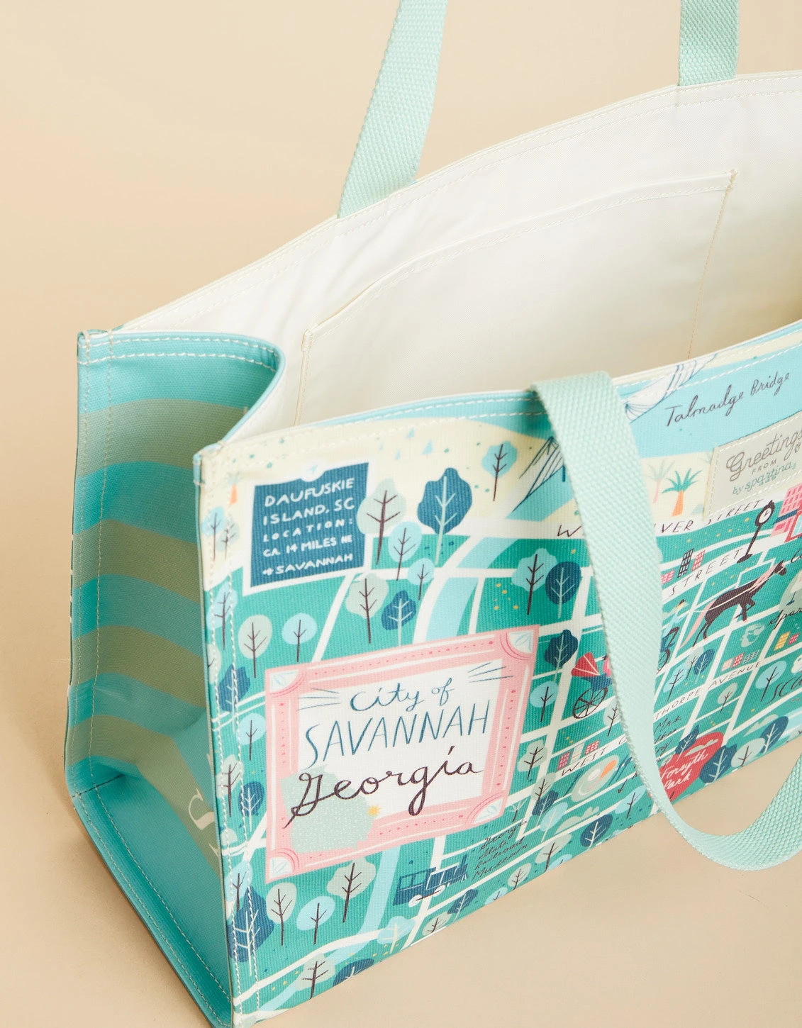 Market Tote Historic Savannah 2 Market Tote Historic Savannah - Image 2