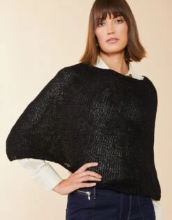 Infinity Wrap Black Lurex 5 Infinity Wrap Black Lurex -Spartina Store 401885o