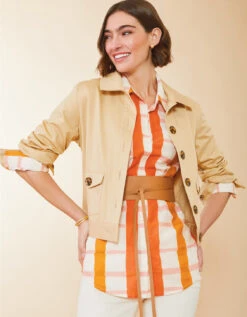 Aida Relaxed Buttondown Richmond Hill Plaid -Spartina Store 401939c