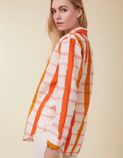 Aida Relaxed Buttondown Richmond Hill Plaid -Spartina Store 401939h