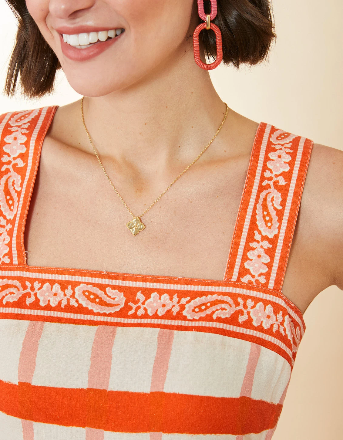 Cleona Midi Dress Richmond Hill Plaid 2 Cleona Midi Dress Richmond Hill Plaid - Image 2