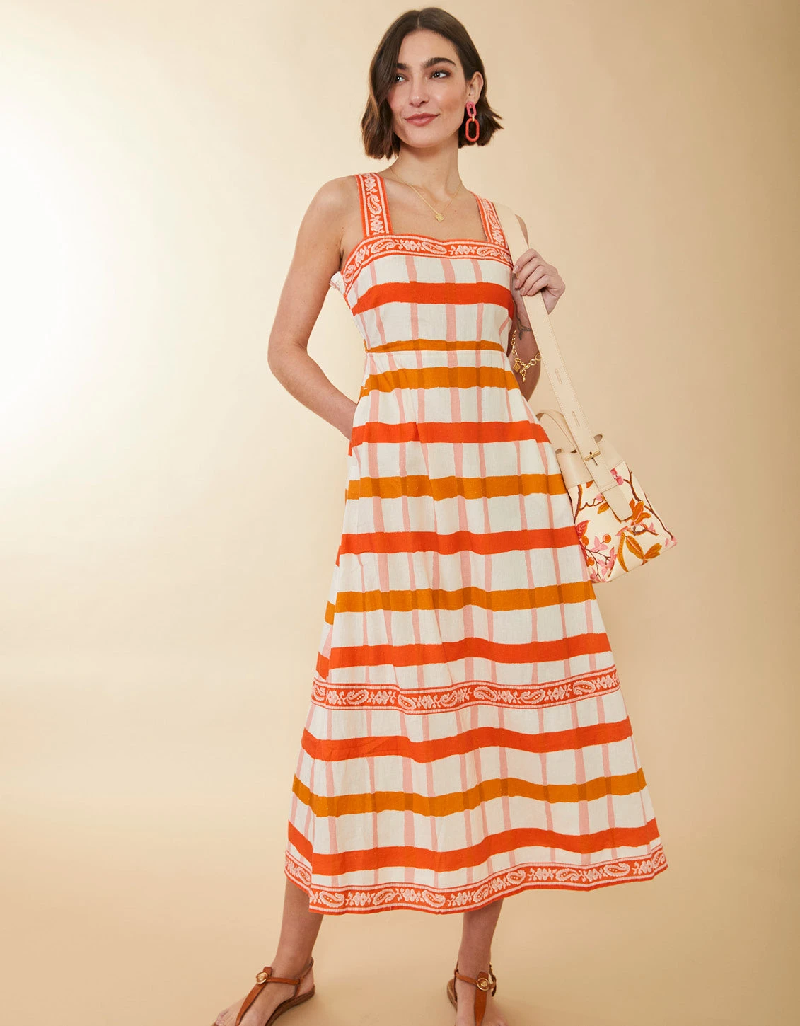 Cleona Midi Dress Richmond Hill Plaid 4 Cleona Midi Dress Richmond Hill Plaid - Image 4