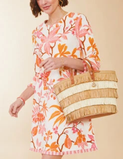 Island Fringe Dress Richmond Hill Honeysuckle Cream 10 Island Fringe Dress Richmond Hill Honeysuckle Cream -Spartina Store 402561d