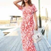 Junetta Midi Dress Richmond Hill Ikat