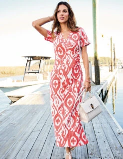 Junetta Midi Dress Richmond Hill Ikat