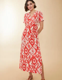 Junetta Midi Dress Richmond Hill Ikat -Spartina Store 402707c
