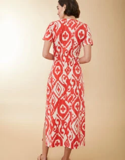 Junetta Midi Dress Richmond Hill Ikat -Spartina Store 402707f