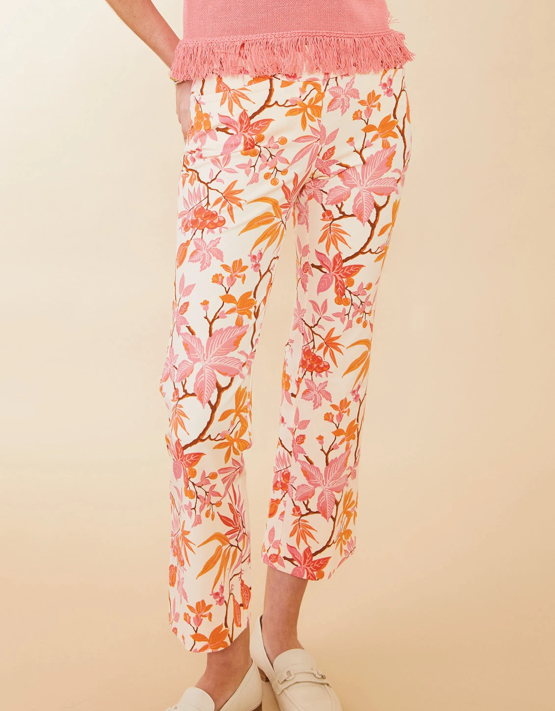 Maren Kick Flare Pant Richmond Hill Honeysuckle Cream 3 Maren Kick Flare Pant Richmond Hill Honeysuckle Cream - Image 3