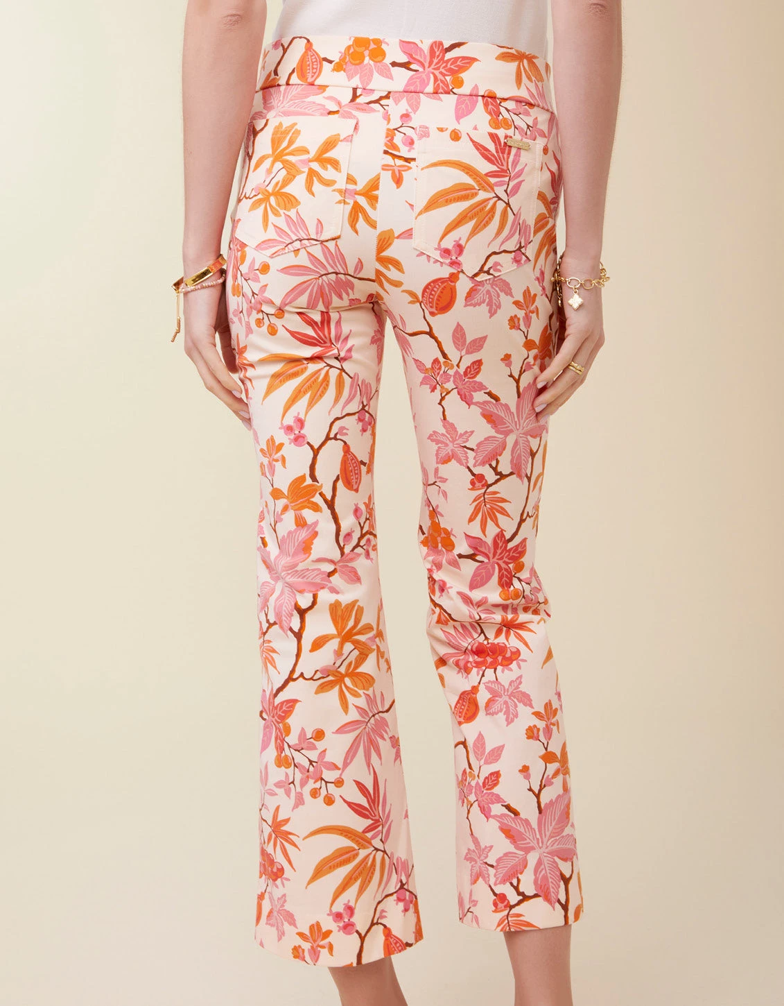Maren Kick Flare Pant Richmond Hill Honeysuckle Cream 4 Maren Kick Flare Pant Richmond Hill Honeysuckle Cream - Image 4