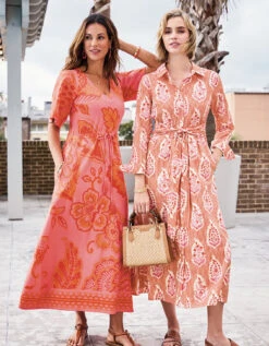 Marianne Shirt Dress Richmond Hill Stripe Floral Motif Red 12 Marianne Shirt Dress Richmond Hill Stripe Floral Motif Red -Spartina Store 403339m