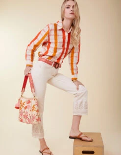 Rowen Kick Flare Jean Buttercream 11 Rowen Kick Flare Jean Buttercream -Spartina Store 403476f