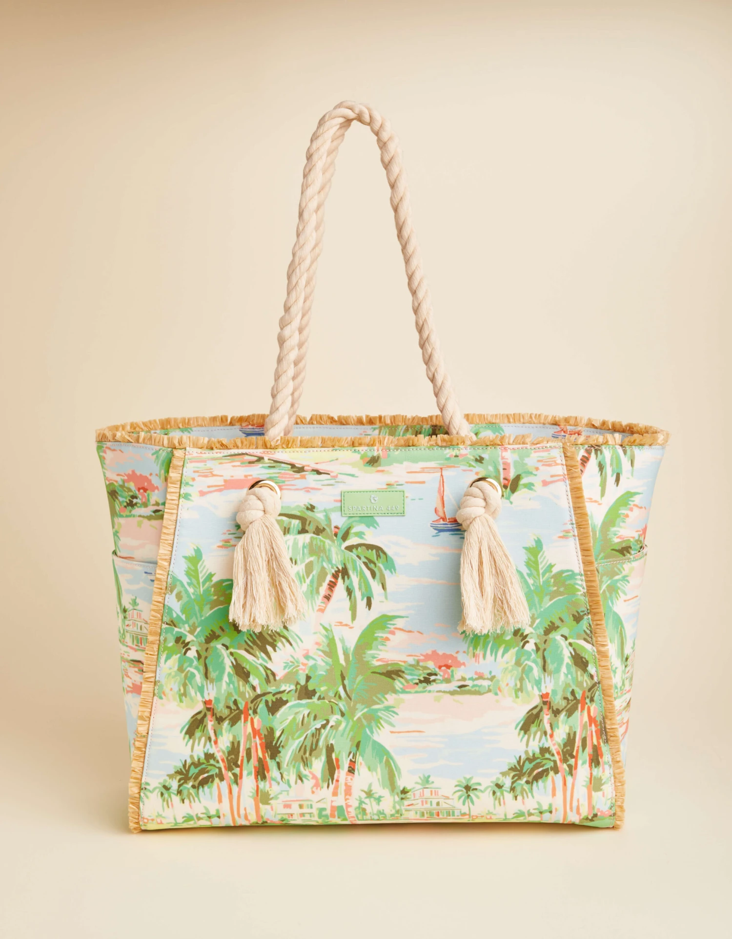 Rope Beach Tote Coastal Dreams 1 Rope Beach Tote Coastal Dreams
