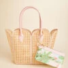 Splash Cane Small Beach Tote Coastal Dreams