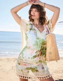 Beach Kaftan Coastal Dreams