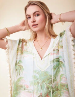 Beach Kaftan Coastal Dreams 8 Beach Kaftan Coastal Dreams -Spartina Store 404107c