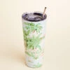 Stainless Steel Drink Tumbler 30 Oz. Coastal Dreams