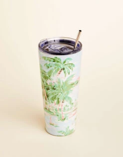Stainless Steel Drink Tumbler 30 Oz. Coastal Dreams