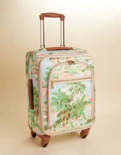 20" Expandable Rolling Suitcase Coastal Dreams