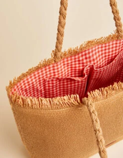Woven Straw Tote Lobster -Spartina Store 405111ii