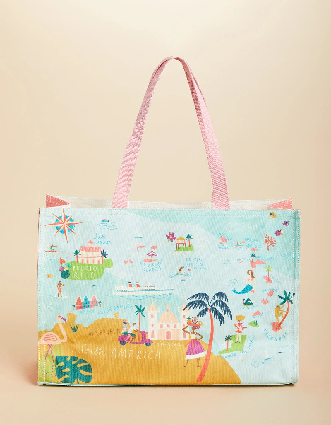 Market Tote Caribbean 3 Market Tote Caribbean - Image 3